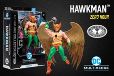 Hawkman  Zero Hour  Platinum Edition     DC Multiverse McFarlane Collector Edition