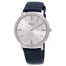 Piaget Altiplano Ultra-Thin Automatic Diamond Silver Dial Watch G0A45407