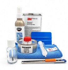 3M Primer 94 100ml + 3M Rakel blau + 3M Mikrofasertuch + Reiniger + Folienmesser