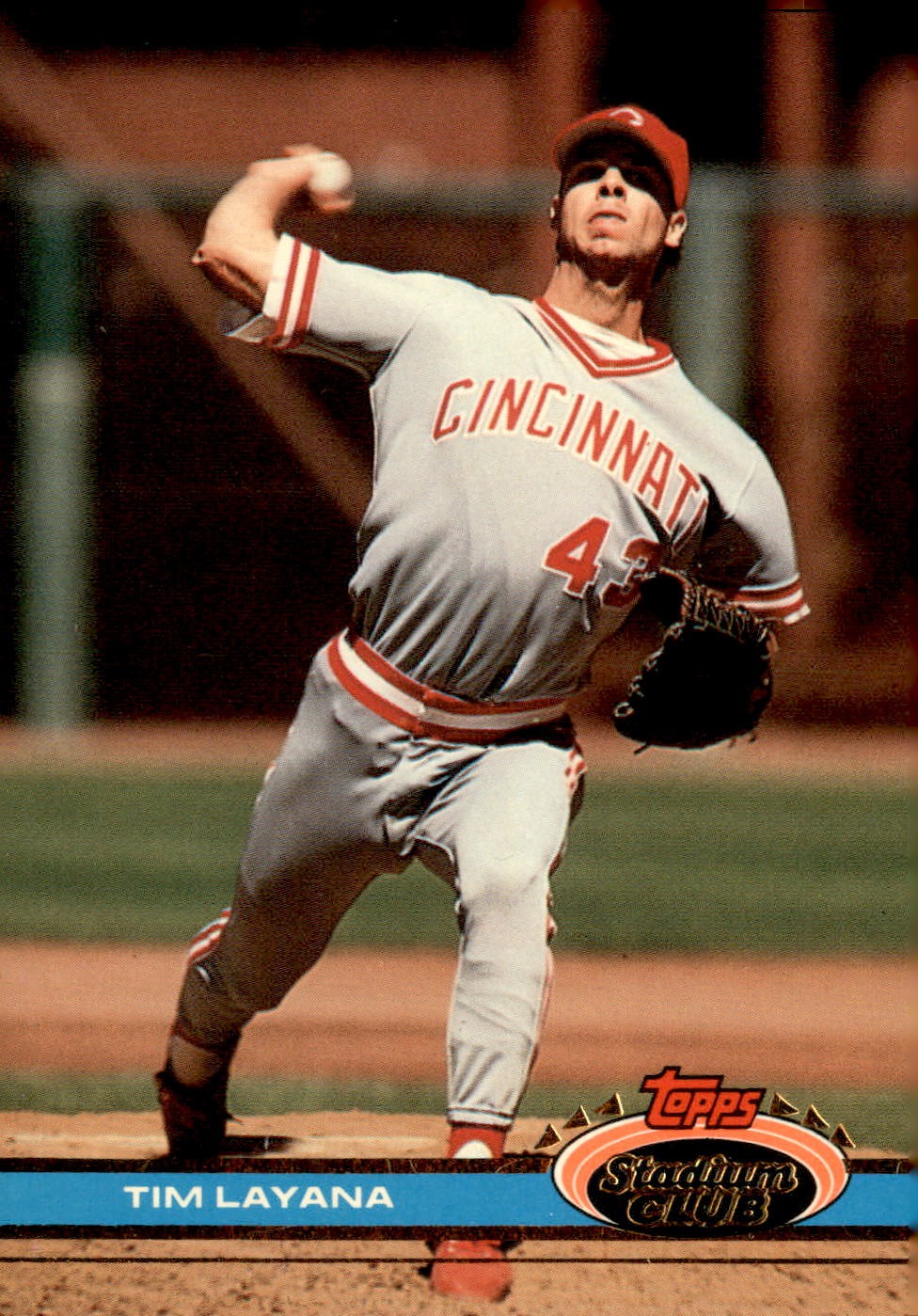 1991 Stadium Club #396b Tim Layana