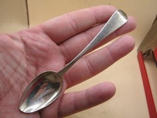 Antique Georgian Sterling Silver Spoon James Barber and William Whitwell YORK