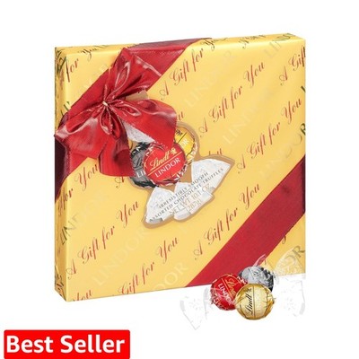 LINDOR Holiday Assorted Chocolate Truffles Gift Box, Assorted Chocolate Candy...
