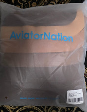 Aviator Nation WAVE STRIPE 4 PULLOVER HOODIE - Espresso/Chocolate - Small