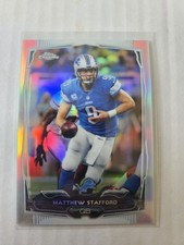 2014 Topps Chrome - Matthew Stafford #73 Refractor