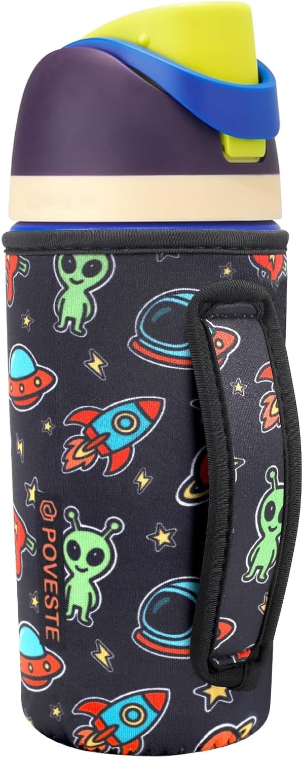 Sleeve With Handle For Owala Kids Freesip 16 Oz, Water Bottl