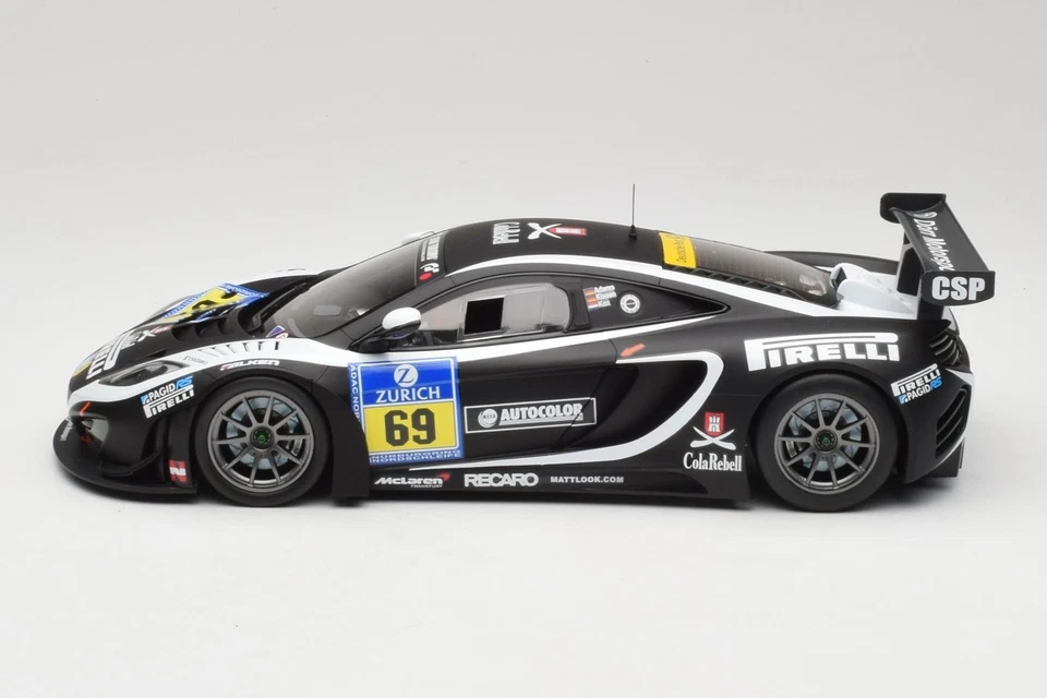 151131369 McLaren 12C GT3 Dorr Motorsport n69 C.Adams M.Klasen 24h Nurburgring 2 - Immagine 3 di 4