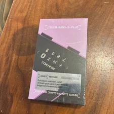 Ledger Nano S Plus Crypto Hardware Wallet- NEW, UNOPENED 