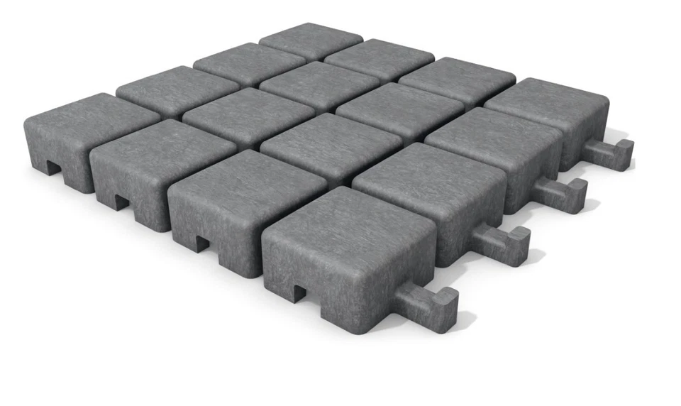 Bodenbeläge Autdoor, Rasenwaben Rasengitter Paddogplatten Rasengitter Öko-Waben - Bild 4 von 4