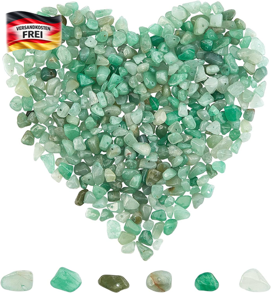 Rosenquarz Perlen Chips 5-8 Mm FüR Schmuckherstellung Armband Halskette Set-image