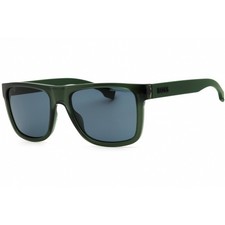 Hugo Boss Men's Sunglasses Green Plastic Square Shape Frame BOSS 1647/S 01ED Z8