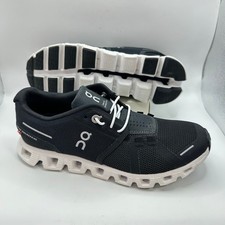 On Cloud 5 Black White Athletic Running Shoes Women s Size 6.5 UK 4.5 EU 37.5
