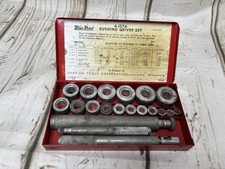 Vintage Snap-on Bushing Driver Set A-157a Kit Wcase Automotive Shop Tools Vintage Snap-on Bushing Driver Set A-157a Kit Wcase Automotive Shop Tools