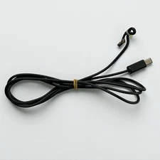 Black 6FT Original Gamecube Controller Cable 6 Wire Repair OEM Nintendo Cord