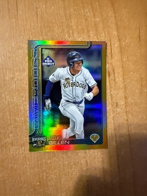 2025 Topps Pro Debut - Theo Gillen - #PD-80 Gold Foil Parallel #d 39/50