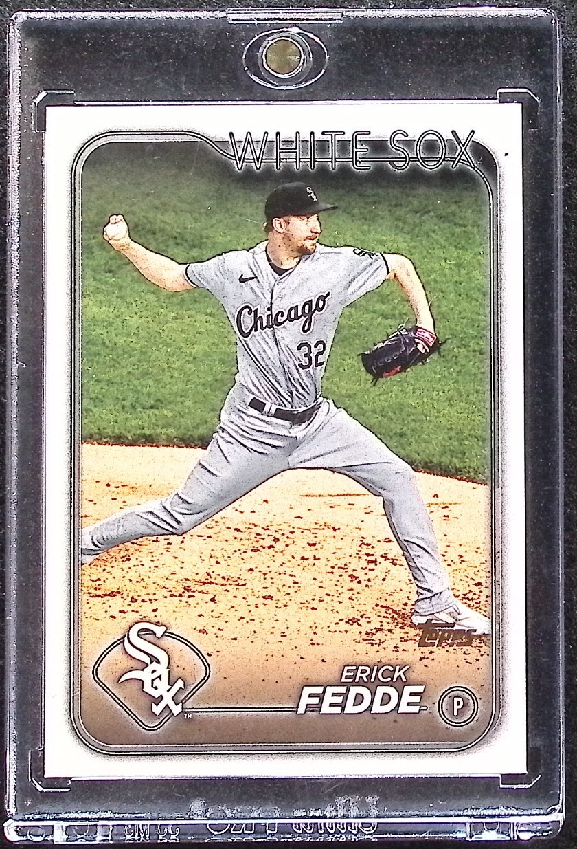2024 Topps Series 2 - Golden Mirror Image Variation #405 Erick Fedde