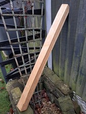 Oak colour Beam Fireplace Mantel Mantelpiece Wooden Beam,