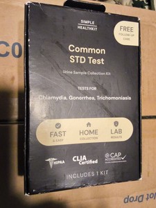 ###Simple Healthkit Common STD Test Urine Sample Collection Kit Sealed *KIT ONLY