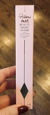 CHARLOTTE TILBURY BEAUTY LIGHT WAND PILLOW TALK ORIGINAL /  NIB