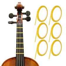 216 ft 6 Rolls Violin Finger Tape, Violin Finger Guide Stickers, Dark Yellow