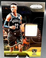 Caris Levert 2020 Panini Prizm Sensational Jersey Patch Card Insert NETS