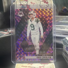 2025 Panini Mosaic #191 Greg Zuerlein Mosaic Reactive Purple