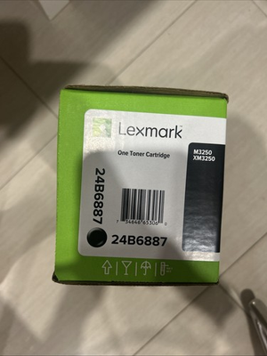 #ad Lexmark M1242 24B6887 Black Toner Cartridge $99.00