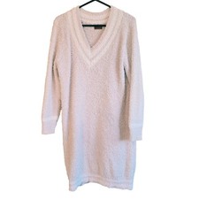 Pol pink fleece sweater dress size medium