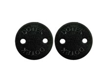 NOS Dotek Crank Arm Caps – 2 Hole Threaded Dust Covers Square Taper Crankset.
