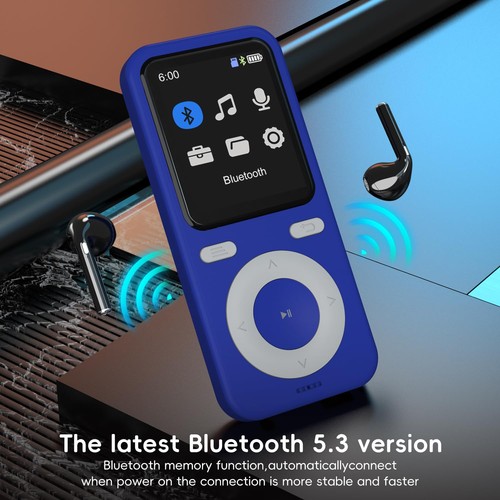 64GB MP3 Player with Bluetooth,Bluetooth Portable HiFi Lossless Sound MP3 Pla... - Bild 3 von 6