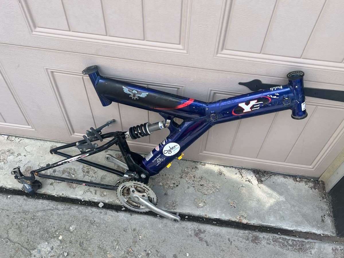 1999 TREK Y3 Blue Full Suspension Mountain Bike 20” Frame | eBay
