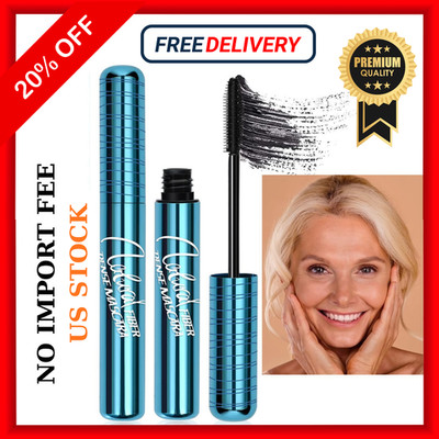 Mascara for Thinning Lashes 60+ Women   Volumizing, Waterproof, Smudge-Free, New