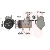Kompressor Klimaanlage FüR Hyundai I10 1.1 KIA Picanto