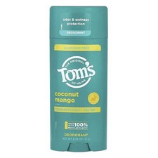 Tom's of Maine Aluminum Free Deodorant Coconut Mango 3.25oz / 92g