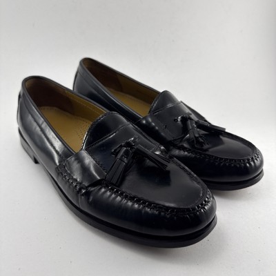 NEW Cole Haan Pinch Tassel Loafers - Black Leather 9.5D PINCH TASSEL BURGANDY – DiPrima main image 3