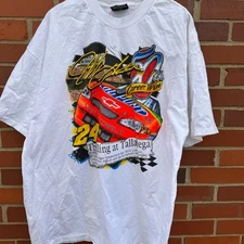Y2K Chase Authentics Jeff Gordon 50th Career NASCAR Win Talledega Shirt- 2XL