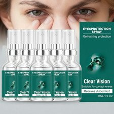 1~5x Luteína Spray Cuidado de Ojos con Luteína, Caléndula y Vitamina E Cuidado Suave 30ml