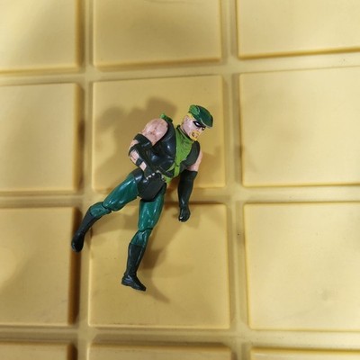 1985 DC Comics Kenner Super Powers 4 1/2'' Green Arrow  Action Figure C31