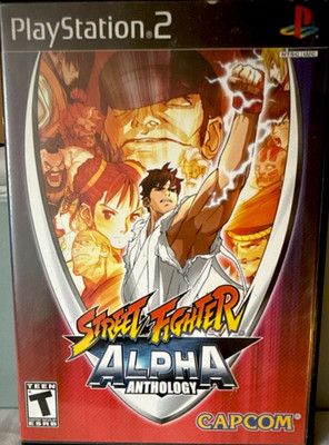 Capcom Street Fighter Alpha Anthology PS2 Fighting Compilation NTSC-U/C 2006