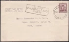 INDIA PAKISTAN 1938 Empire Air Mail FDC ex New Zealand - CANCELLED Karachi.D8804