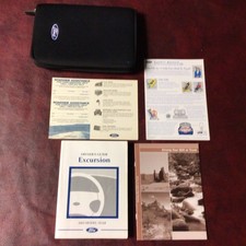 2002 FORD EXCURSION OWNERS MANUAL BOOKS GUIDE CASE ALL MODELS