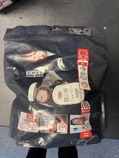 JSP Force 8 Half Mask Respirator with PressToCheck P3 Filters – New Sealed