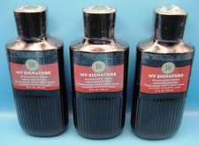 3 BATH BODY WORKS Men's Lot MY SIGNATURE 3-in-1 HAIR FACE BODY WASH Tonka