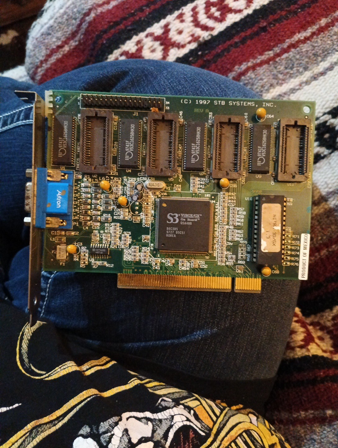 STB Nitro 3D/GX EDO 1.1 S3 VIRGE/GX VGA PCI Video Graphics Card 1X0 ...