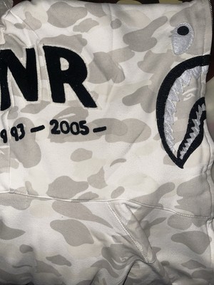 Bape White Camo PONR Hoodie (Glow in the Dark) UK