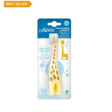 Gentle Giraffe Toothbrush for Toddlers - Perfect for Building Brushing Skills