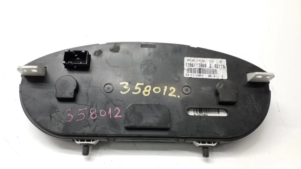 FIAT DUCATO MOD. Cuadro de instrumentos velocímetro velocímetro 2006-2014 1358173080 Foto 3 de 4