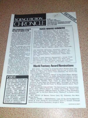 SCI-FI CHRONICLE - Oct 1983