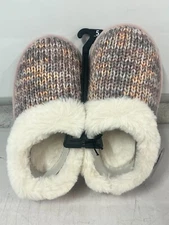 Women's Pink Super Soft Memory Foam House Slippers w/ Faux Fur Lining CHOOSE SZ