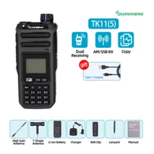 Quansheng TK11(5) Two Way Radio Multi-Bands AM SSB FM Spectrum Analyzer Type-C