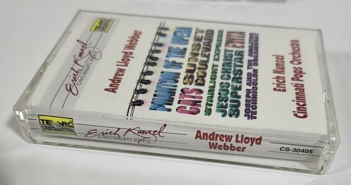 Erich Kunzel - Andrew Lloyd Webber Cassette Tape Cincinnati Pops Orchestra RARE - Picture 3 of 3